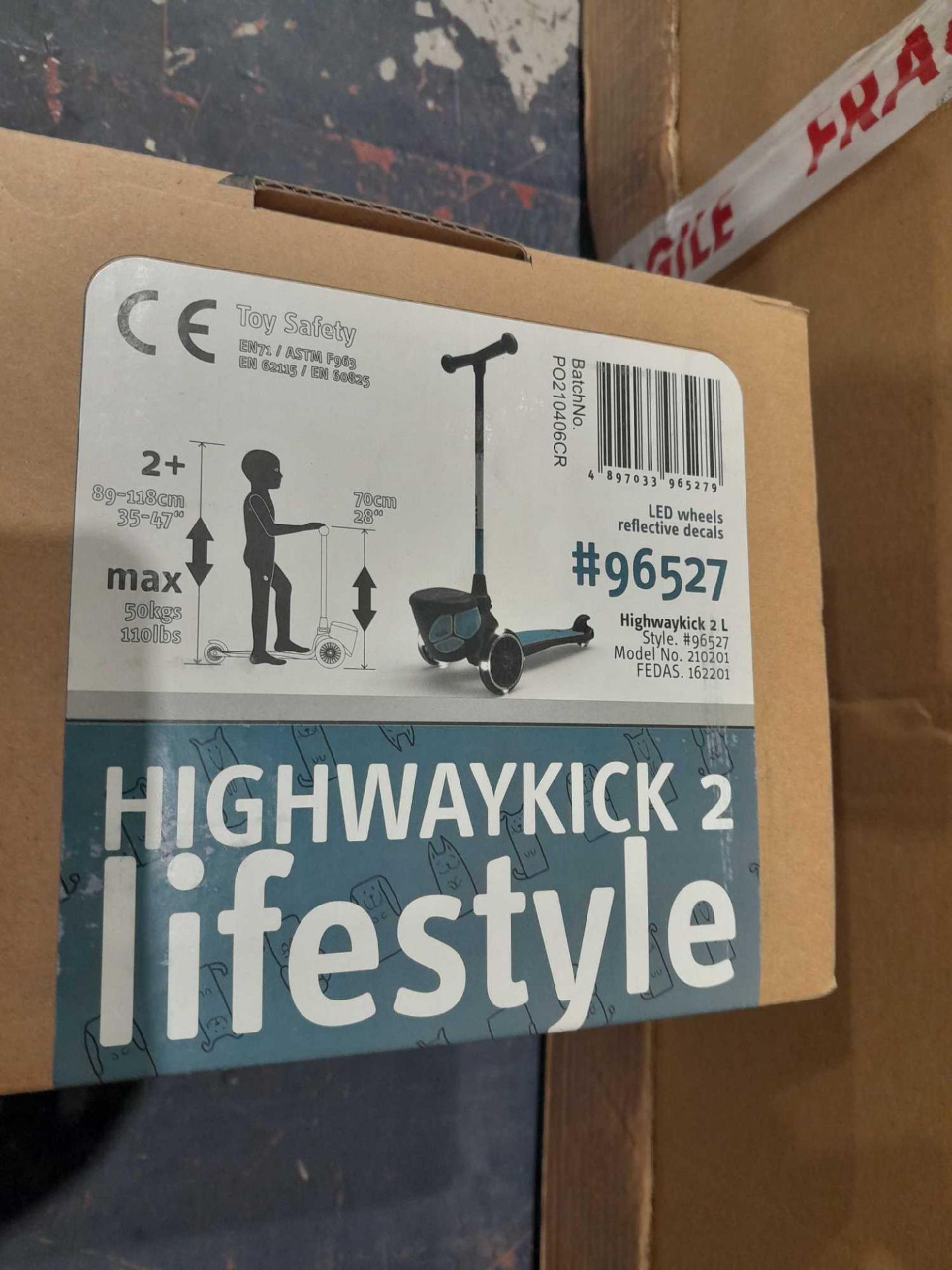 RRP £90 Brand New Boxed Highway Kick 2 Scooter - Image 2 of 2