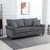 RRP £450 Ex Display 2 Seater Buttoned Sofa