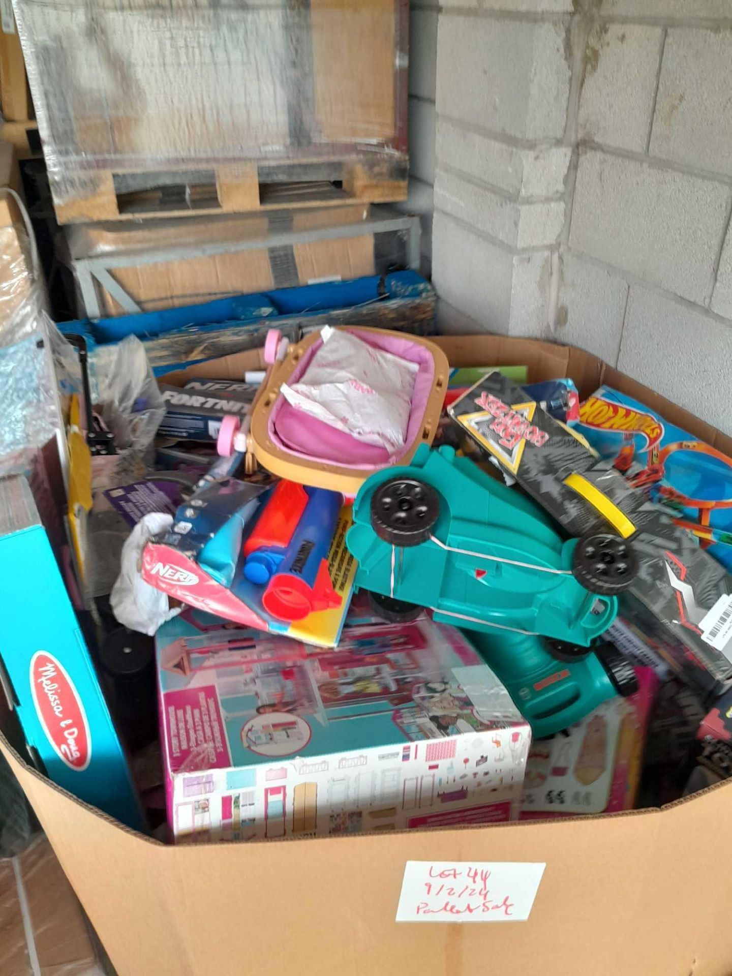 RRP £1750 - Pallet Containing Brand New Assorted Kids Toys Such As Barbie House, Nerf Guns, Hot Whee - Image 2 of 2