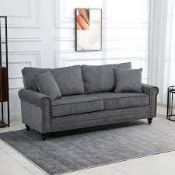 RRP £450 Ex Display 2 Seater Buttoned Sofa(Marks Present )
