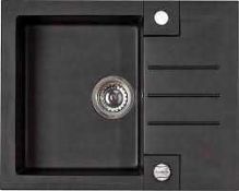 RRP £150 Boxed Like New - Granite Kitchen Tap With Single BowlAlveus Rock 130 Terra