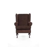 RRP £190 Ex Display Brown Orthopaedic Waiting Chair