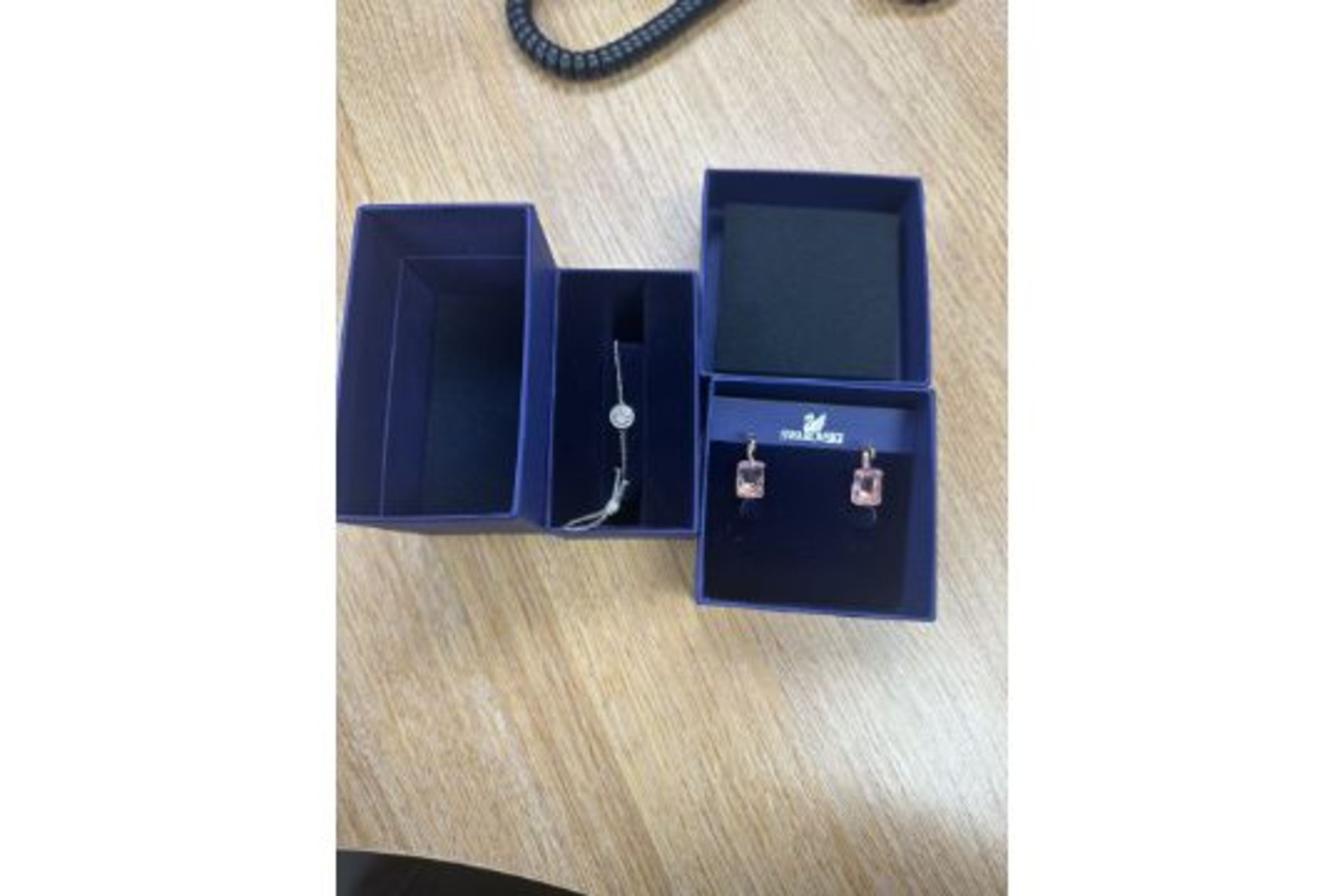RRP £148 Lot To Contain Brand New Swarovski Bracelet And Earrings - Image 2 of 2