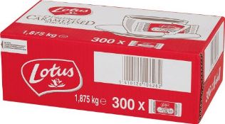 RRP £358 X7 Boxes Including x 300 Lotus Biscuits Per Box & More 03.24