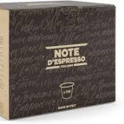 *RRP £360 Note D'Espresso X12 (100 Capsules Per Box) Bbe 2/24
