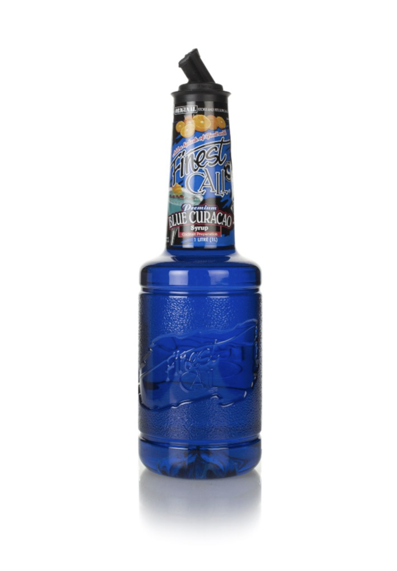 RRP £300 X30 (1L) Finest Call Blue Curacao Syrup Bbe-8.26