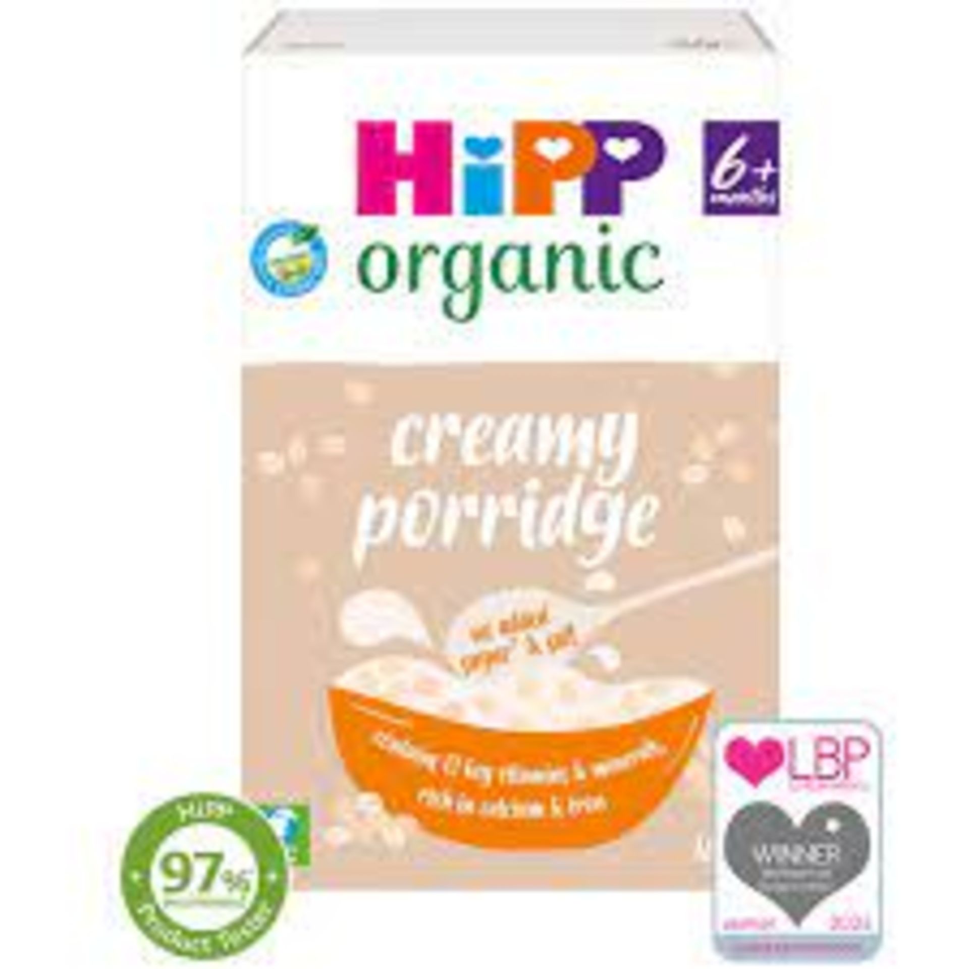 *RRP £332 X30 (6X125G) Hipp Organic Bbe-2.24