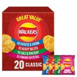 RRP £300 Walkers Classic 20 Pack Box, X30. BBE 27/04/24.