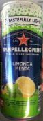 RRP £660 San Pellegrino X11 Lemon, X15 Lemon And Mint, X7 Orange (24X33Cl Cans Each Pack). Bbe 04/24