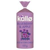 *RRP £200 X100 (131G) Kallo Rice Cake Bbe-2.24