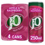 *RRP £245 X70 (4X250Ml) J2O Apple Raspberry Bbe-Feb 24