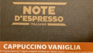 *RRP £300 X12 (100Caps Box) Note Despresso Cappuccino Bbe-2.24