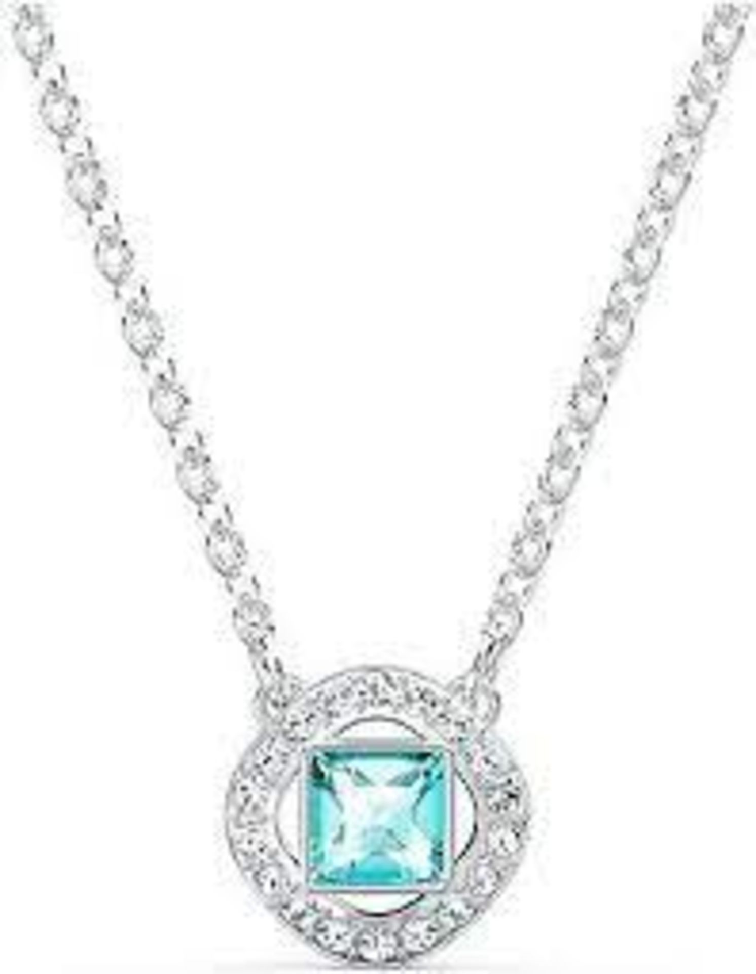 RRP £180 Swarovski Angelic Square Necklace & Swarovski Angelic Stone Bracelet