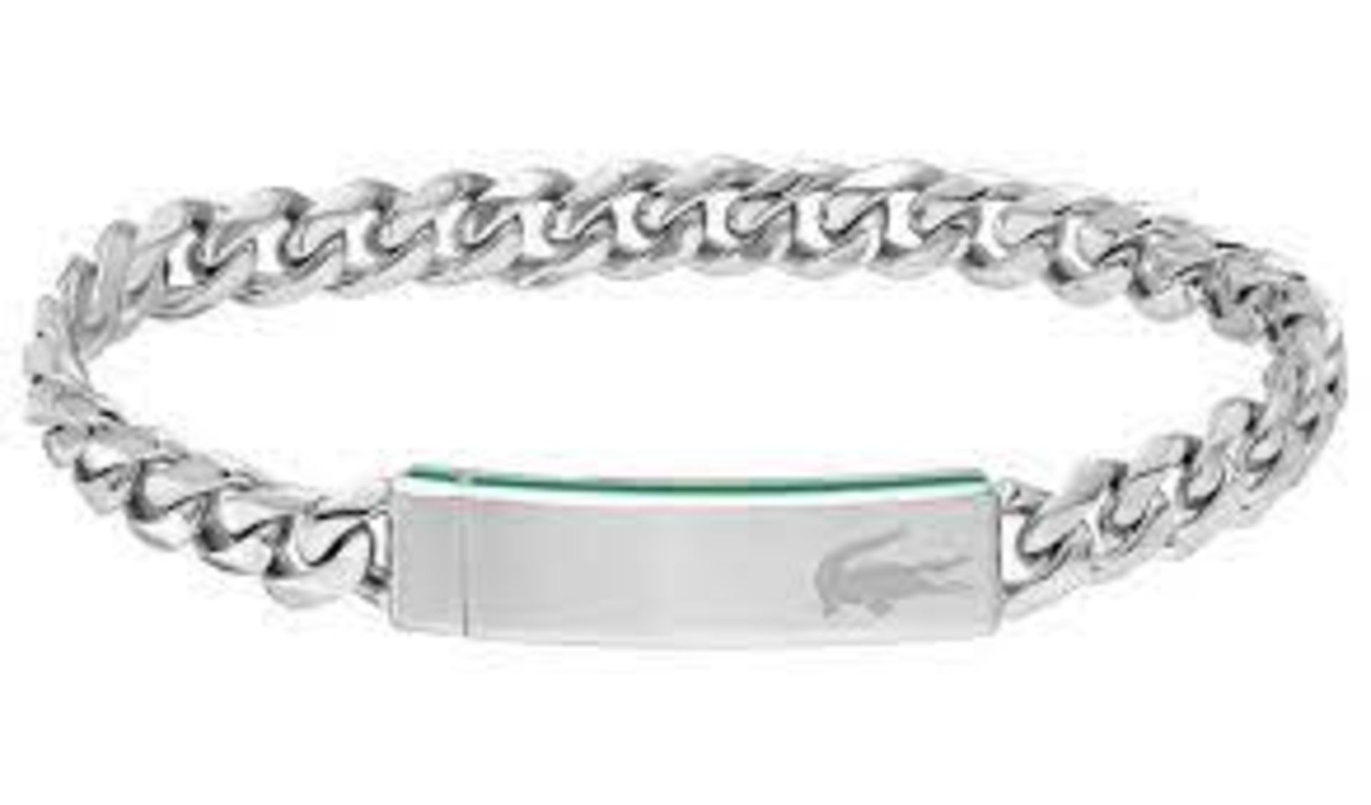 RRP £180 Calvin Klien Men's Necklace & Men's Lacoste Bracelet - Image 2 of 2