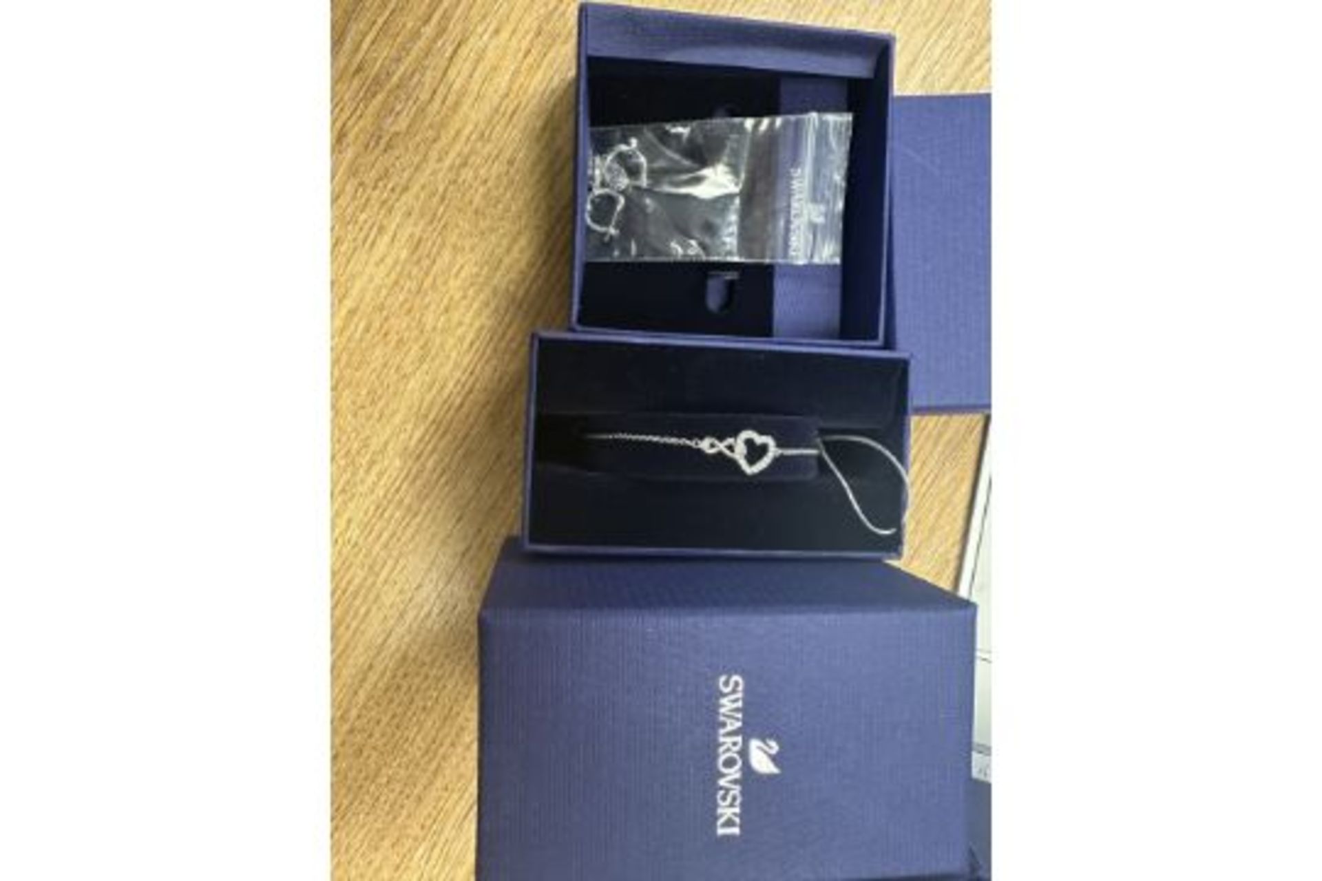 RRP £168 Lot To Contain Brand New Swarovski Bracelet And Earrings - Image 2 of 2