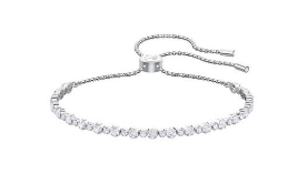 RRP £179 Swarovski Tennis Deluxe Bracelet & Swarovski Creativity Stud Earrings