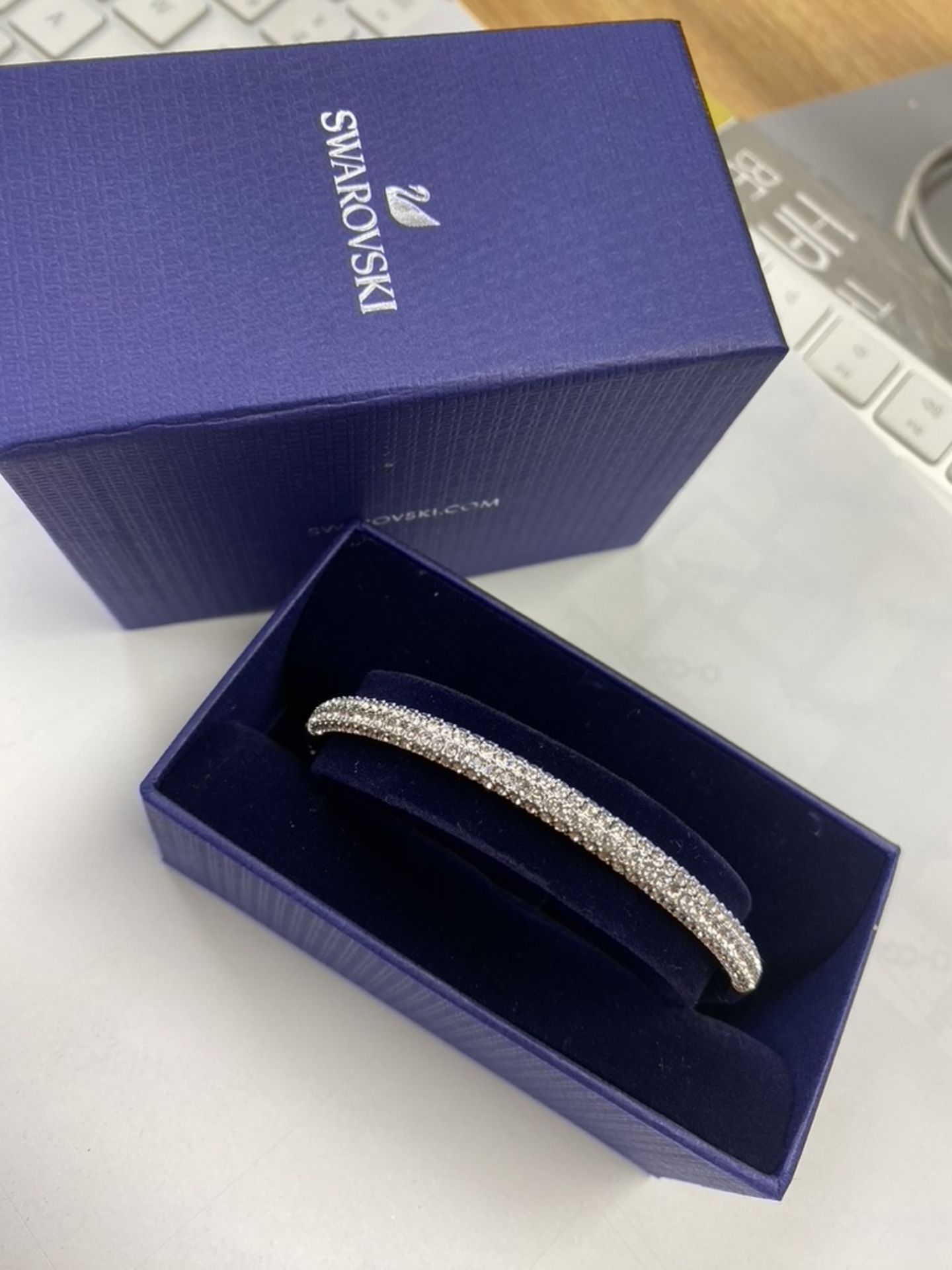 RRP £135 Swarovski Stone Bangle - Image 2 of 3