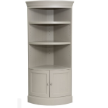 RRP £650 Ex Display Corner Display Unit In Grey With 2 Drawers