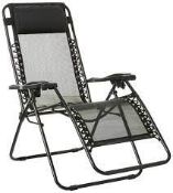 RRP £140 Amazon Basic Zero Gravity Chair x2