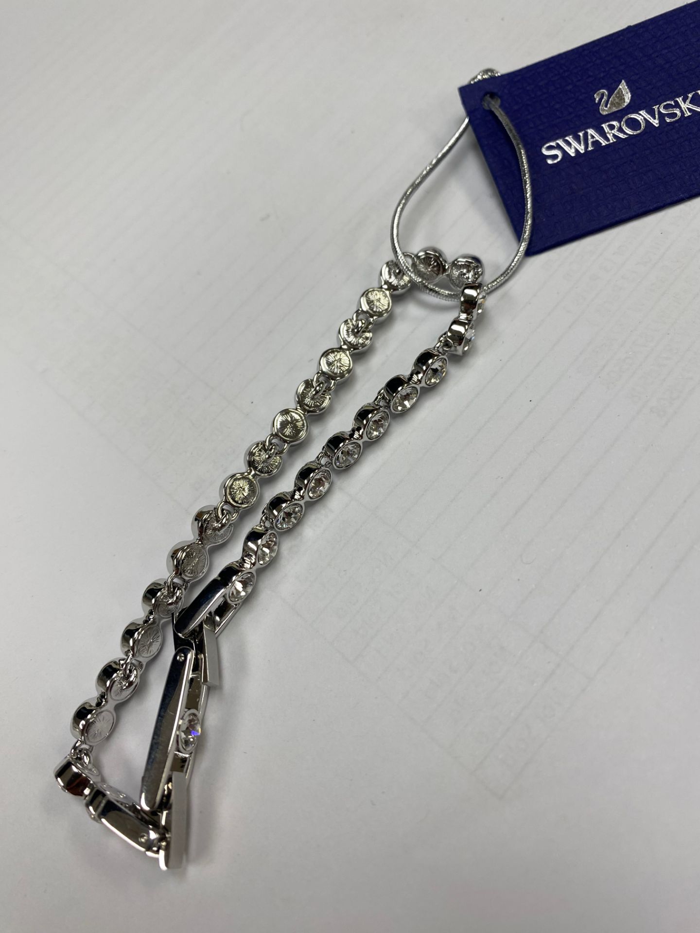 RRP £135 Swarovski Crystal Tennis Bracelet - Image 3 of 3