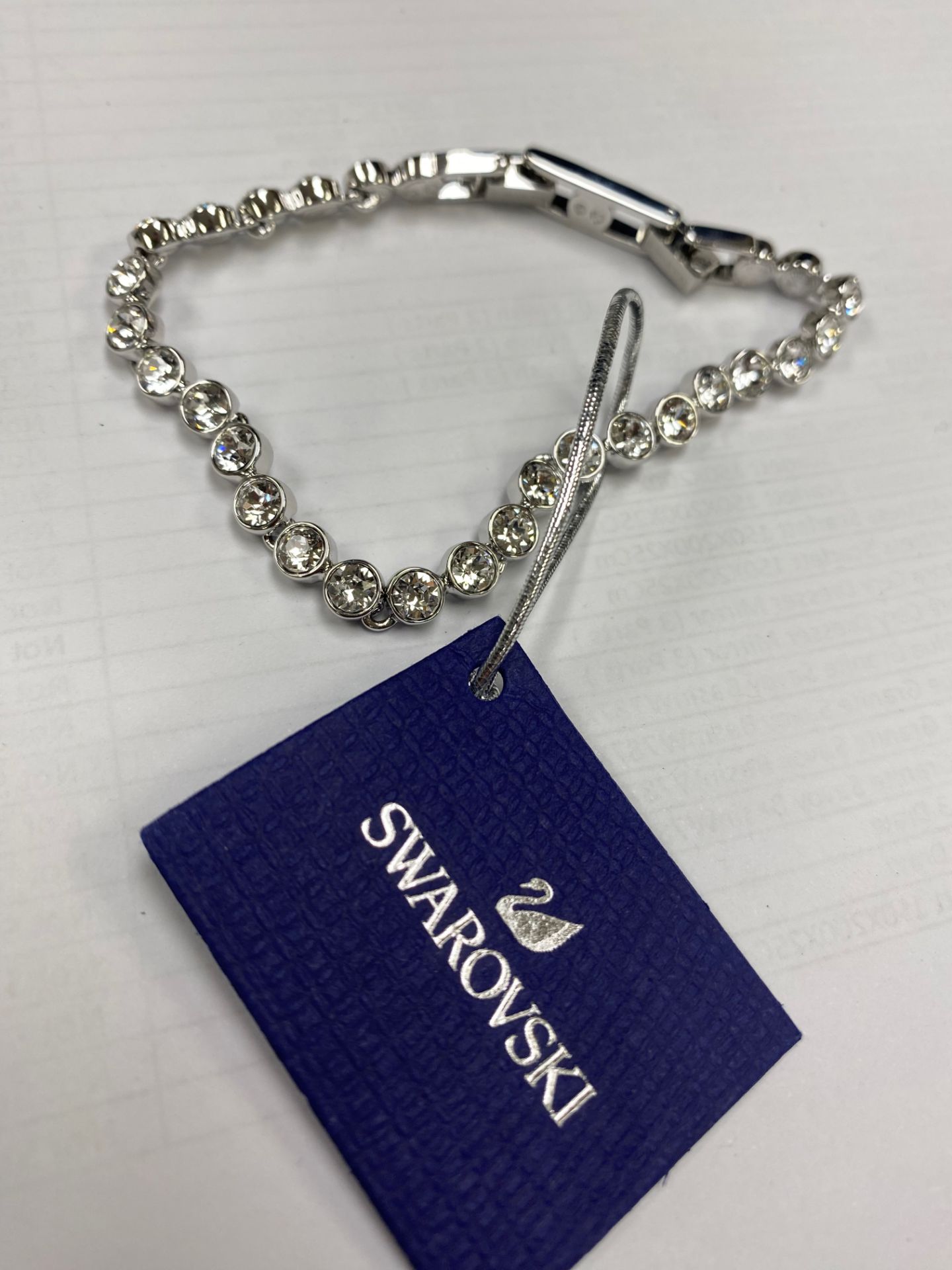 RRP £135 Swarovski Crystal Tennis Bracelet - Image 2 of 3