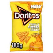 *RRP £220 Doritos Triple Cheese Pizza X6 (12X180G), Walkers Classic 20 Pack X4 +More. Bbe 03/24