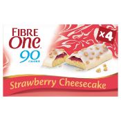*RRP £630 Fibre One Strawberry Cheesecake Bar 5X4X25G [×21 Boxes] Bbe 2/24