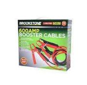 RRP £120 Brand New Boxed Brookstone 600Amp Booster Cables 3M Leads