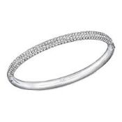 RRP £185 Swarovski Crystal Bangle & Swarovski Small Stud Earrings