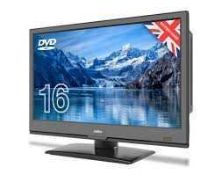 RRP £100 Boxed Cello 16" Full Hd Tv (Tested Working)