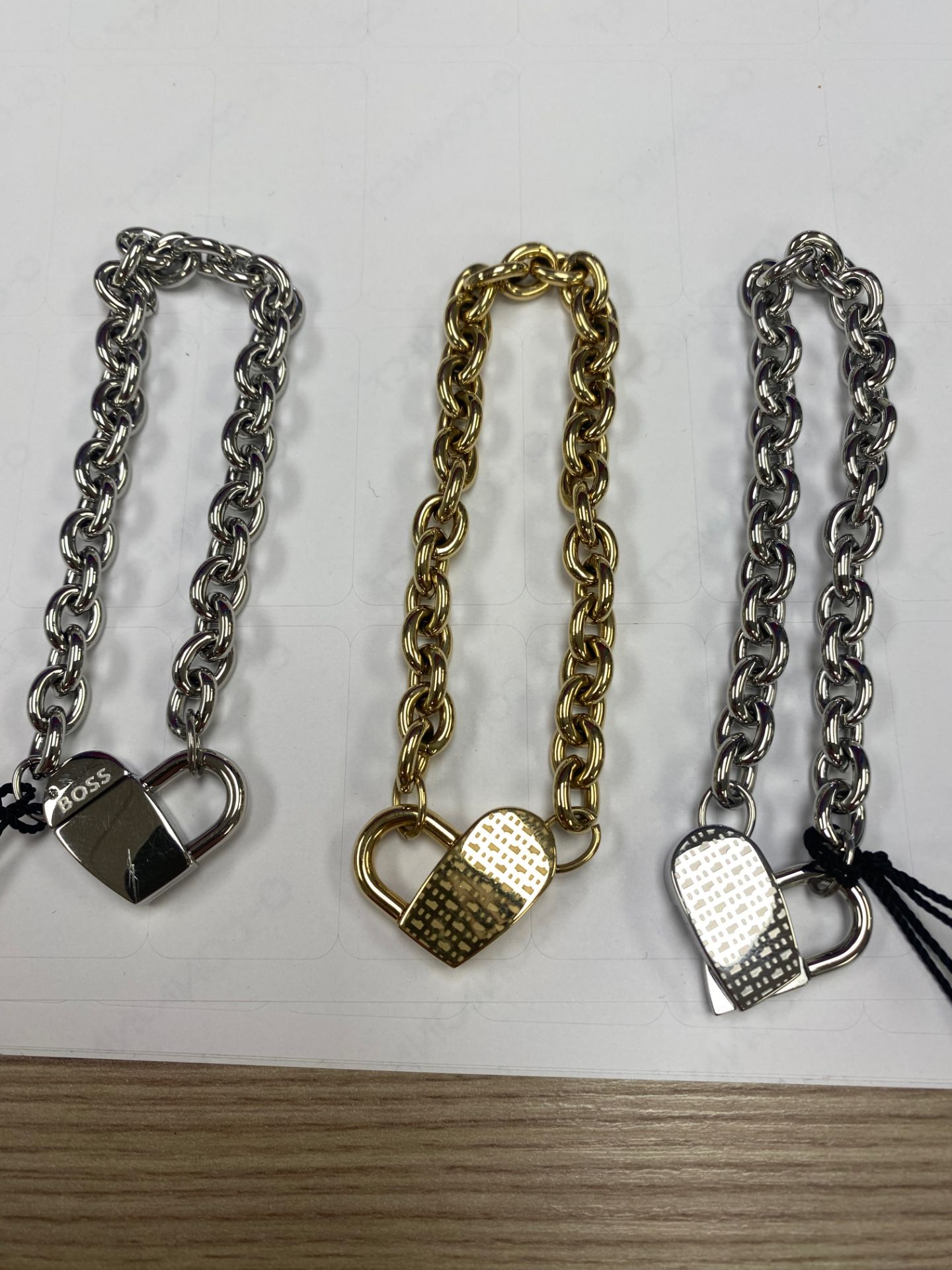 RRP £120 3X Boss Women's Heart Bracelets - Image 3 of 3