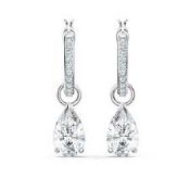 RRP £174 Swarovski Attract Drop Earrings & Swarovski Christmas Decoration