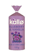 *RRP £250 Kallo Blueberry & Vanilla 100X131G Bbe 3.24