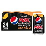 RRP £300 Pepsi Max Mango 24X330Ml & More. Bbe 5.24