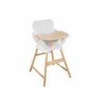 RRP £100 Brand New Igloo High Chair And Tray In White