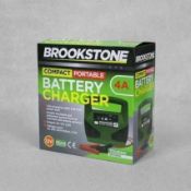 RRP £60 Brand New X3 Brookstone Battery Charger 4Amp