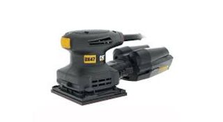 RRP £45 Brand New Boxed Cat 1/4 Sheet Palm Sander 240W Dx47 (S)