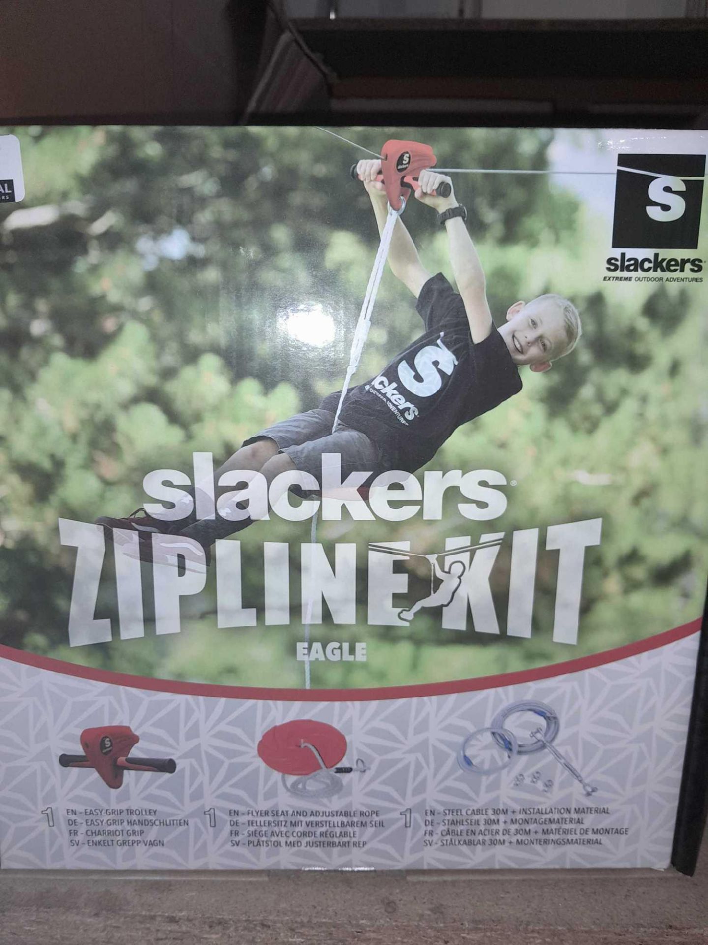 RRP £130 Brand New Boxed Slackers Zipline Kit X1. - Image 2 of 2