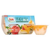 *RRP £270 Dole Peach Vanilla Cream X27(3X(4X123G)). Bbe 03,24.