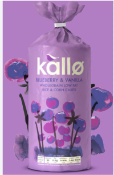 *RRP £250 Kallo Blueberry And Vanilla Rice&Corn Cakes X100 (131G). Bbe 03,24.