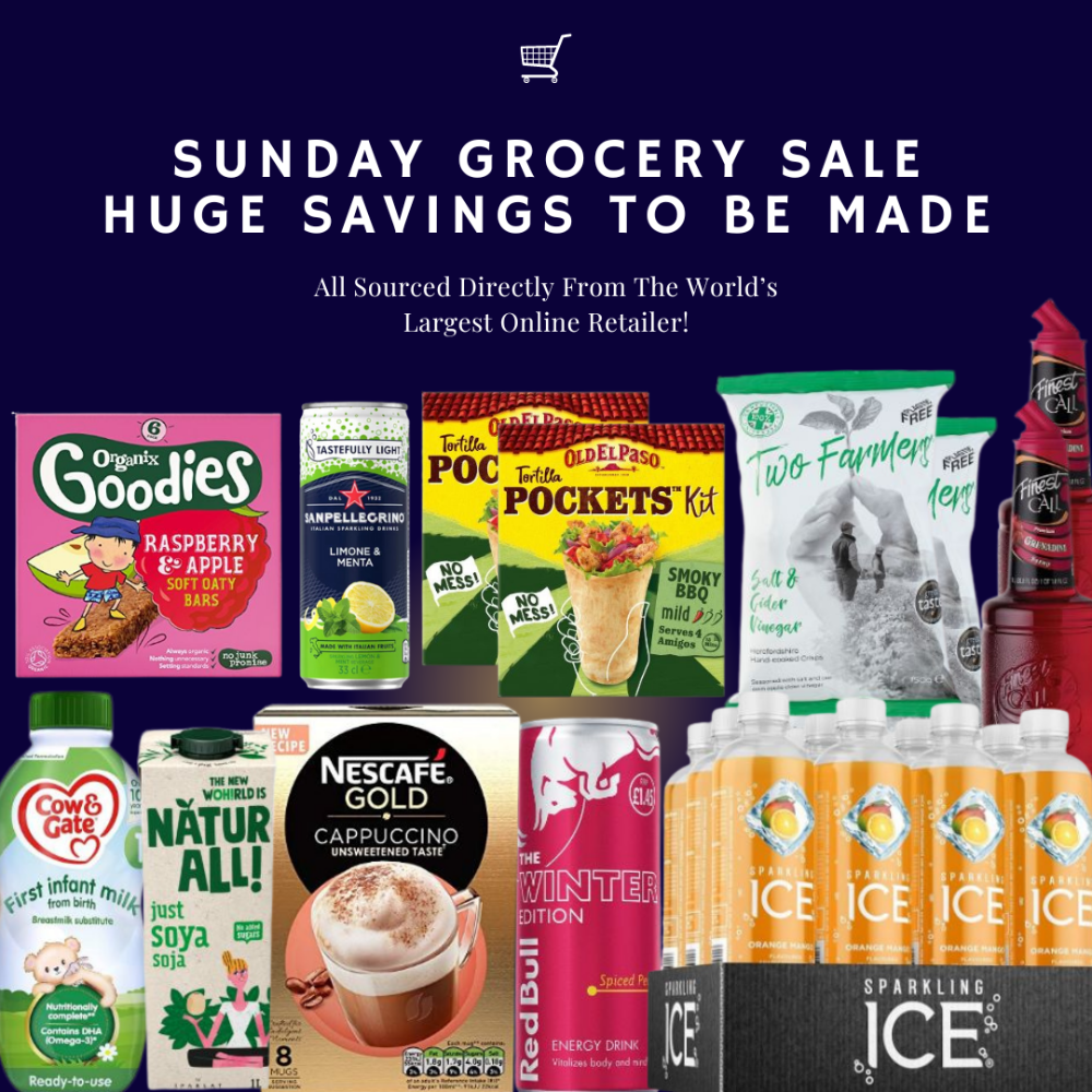 TIMED - Sunday Spectacular Bulk Grocery Sale: Brand-New 17th March 2024