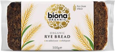 RRP £220 Biona Rye Bread X4, Mrs Crimbles Chocolate Brownies X4 + Bakewell Slices X3. Bbe 08 24