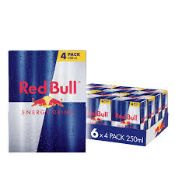 RRP £250 Assorted Lot - Red Bull X6 (4X150Ml) Bbe-9.25