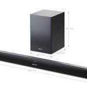 RRP £120 Boxed Like New Sharp Soundbar And Sub (Tested Working)