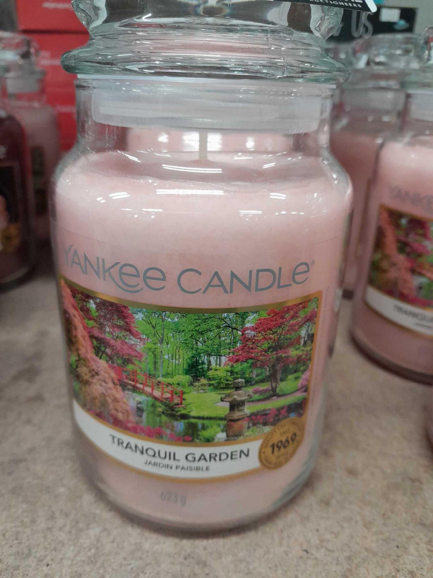 RRP £80 Brand New Yankee Candles X4 Tranquil Garden 623G - Image 2 of 2