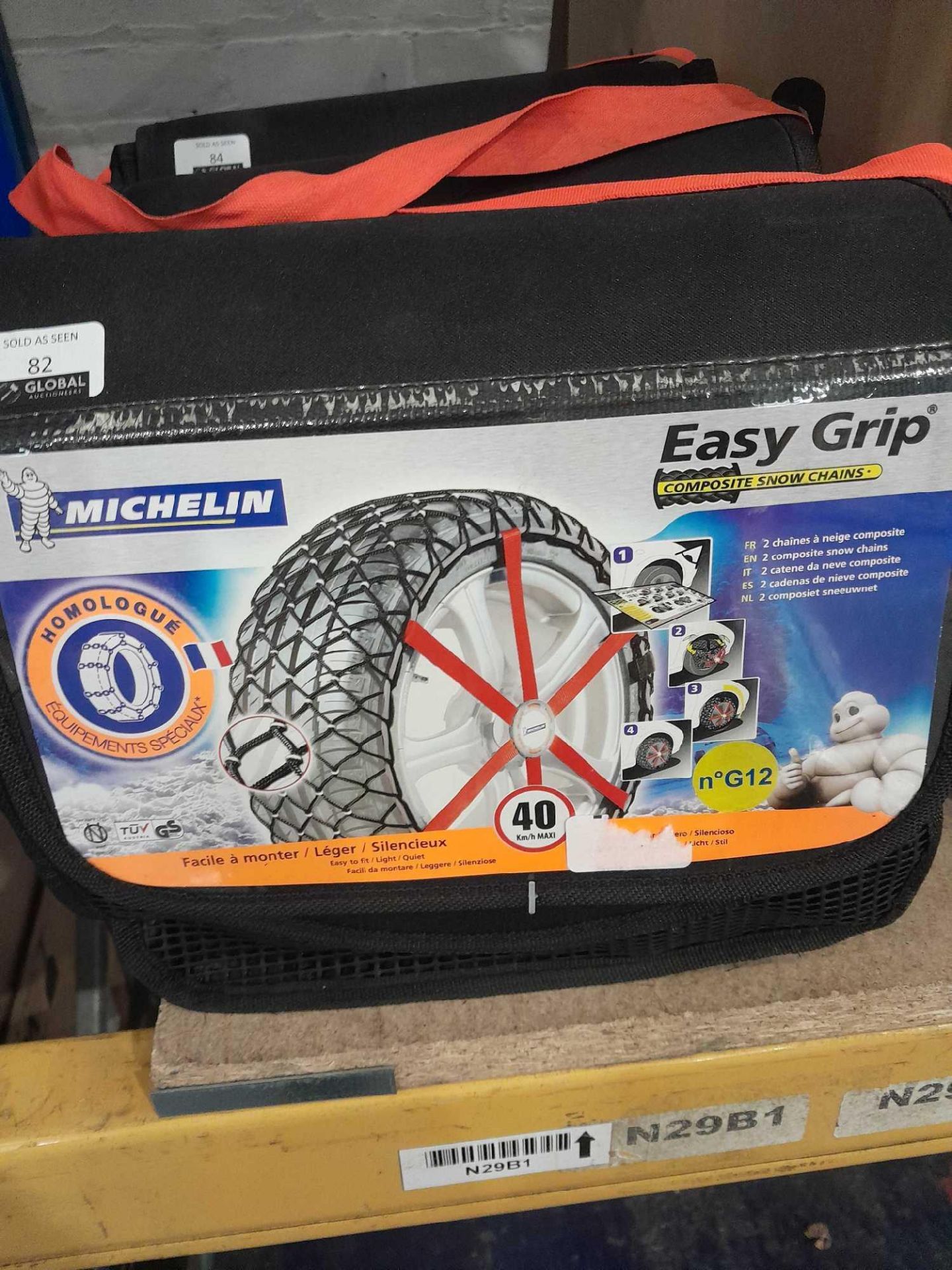 RRP £100 Brand New Michelin Easy Grip Chains Nor12 - Image 2 of 2