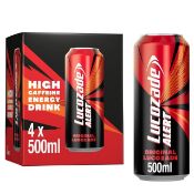 RRP £220 Lucozade Alert Original Flavour, X44 (4X500Ml). Bbe 09,24