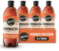 *RRP £460 Kombucha Mango Passion 6X700Ml [×23] Bbe 3.24