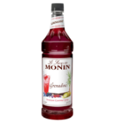 RRP £300 Monin Grenadine Syrup 1L, X30 Bottles. Bbe 05,24.