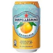 RRP £300 Assorted Drinks Lot Including San Pellegrino Aranciata Bbe 4.24